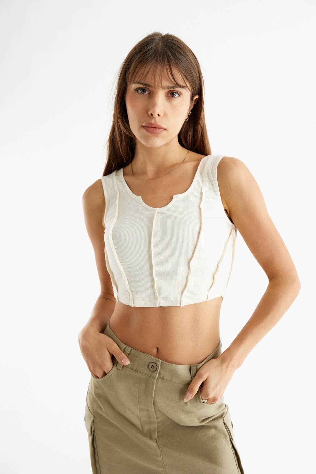 MOD REF - Venta al por mayor Camiseta sin mangas - Mujer - La parte superior de Ivey15