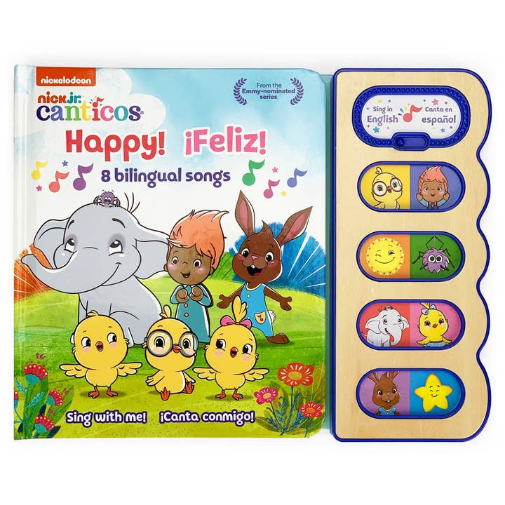 Cottage Door Press - Wholesale Book - Kids - Canticos Happy! ¡Feliz! (Bilingual) Sound Book