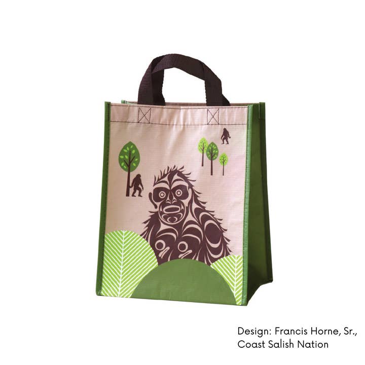 Made By Humans Designs - Wholesale Draagtas - Uniseks - Kleine ecologische draagtassen met eigentijds inheems ontwerp