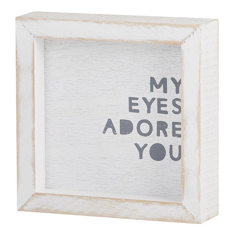 Angle - Wholesale Sign - Face To Face Petite Word Board - My Eyes Adore You3
