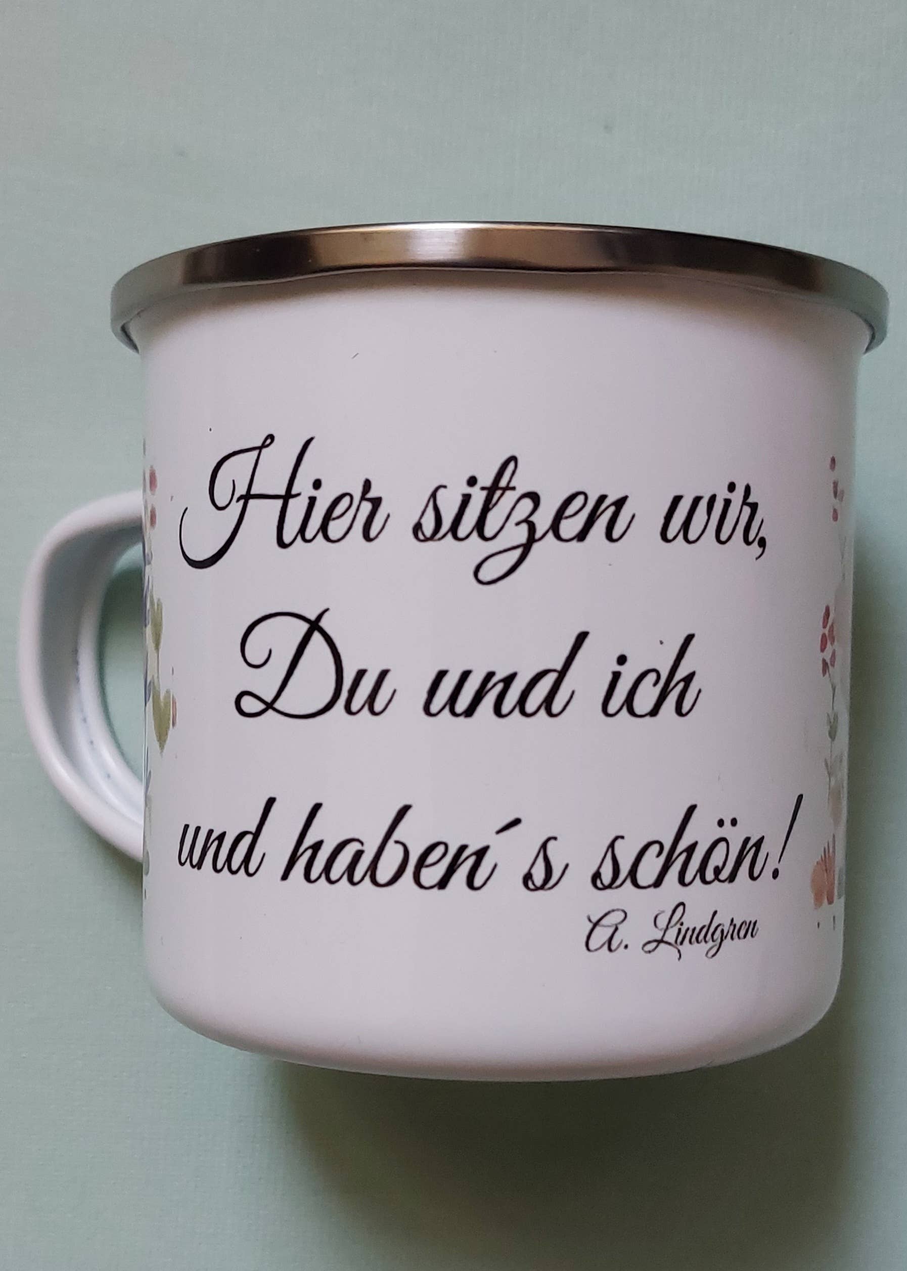 Meisie Berlin - Wholesale Coffee Mug - Enamel mug Squirrel Emil1