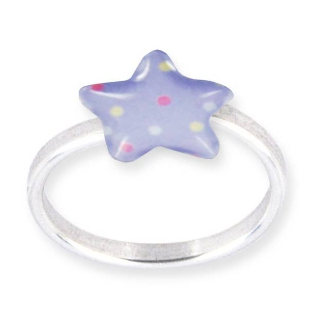Star ring for wholesale by Ribambelle Bijoux Enfants