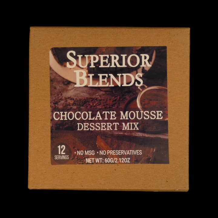 Superior Blends - Wholesale Cake Mix - Chocolate Mousse Dessert MixÂ
