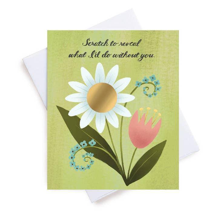 Scratch To Reveal - What I'd Do Without You for wholesale by M. Kind Papersmith