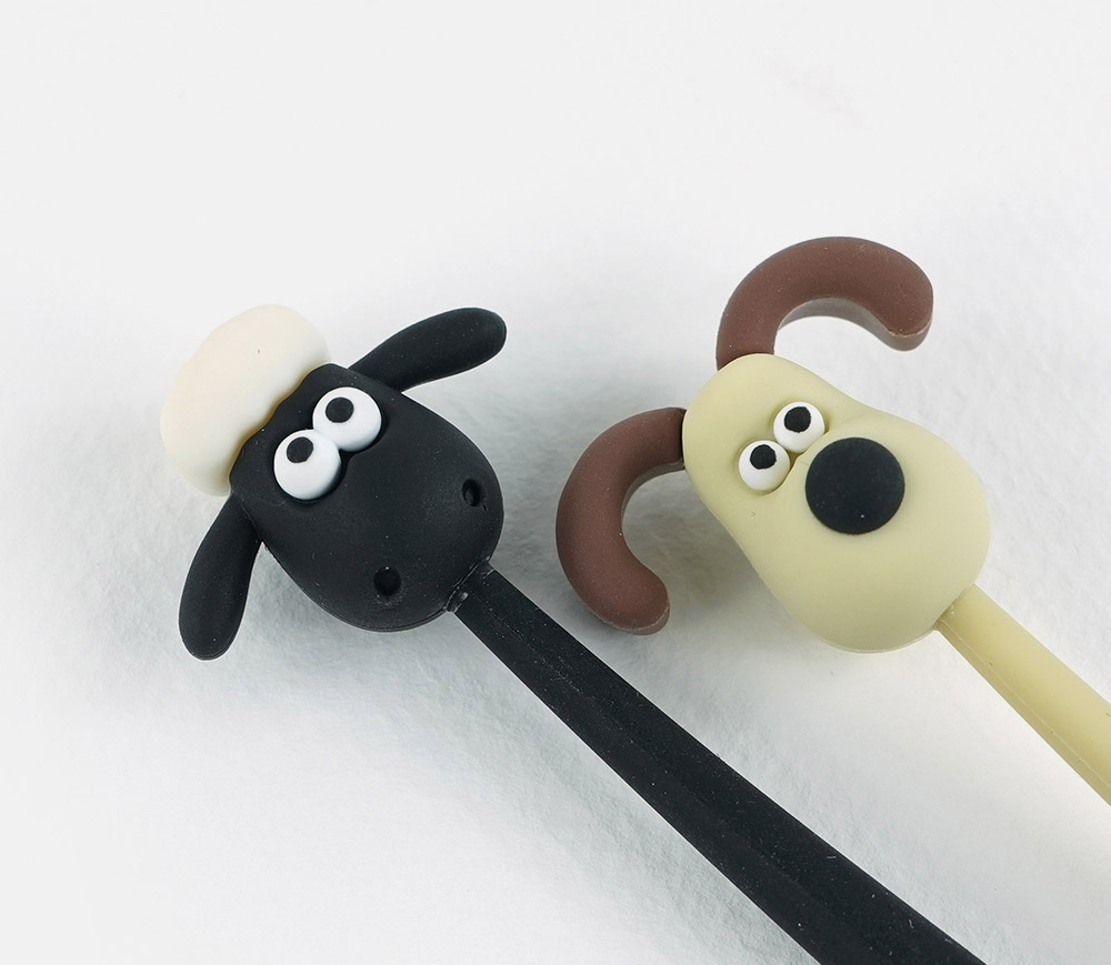 K-Wonderland - Wholesale Pen - Wallace & Gromit Swing Gel Pen – 0.5mm (Gromit / Shaun)14