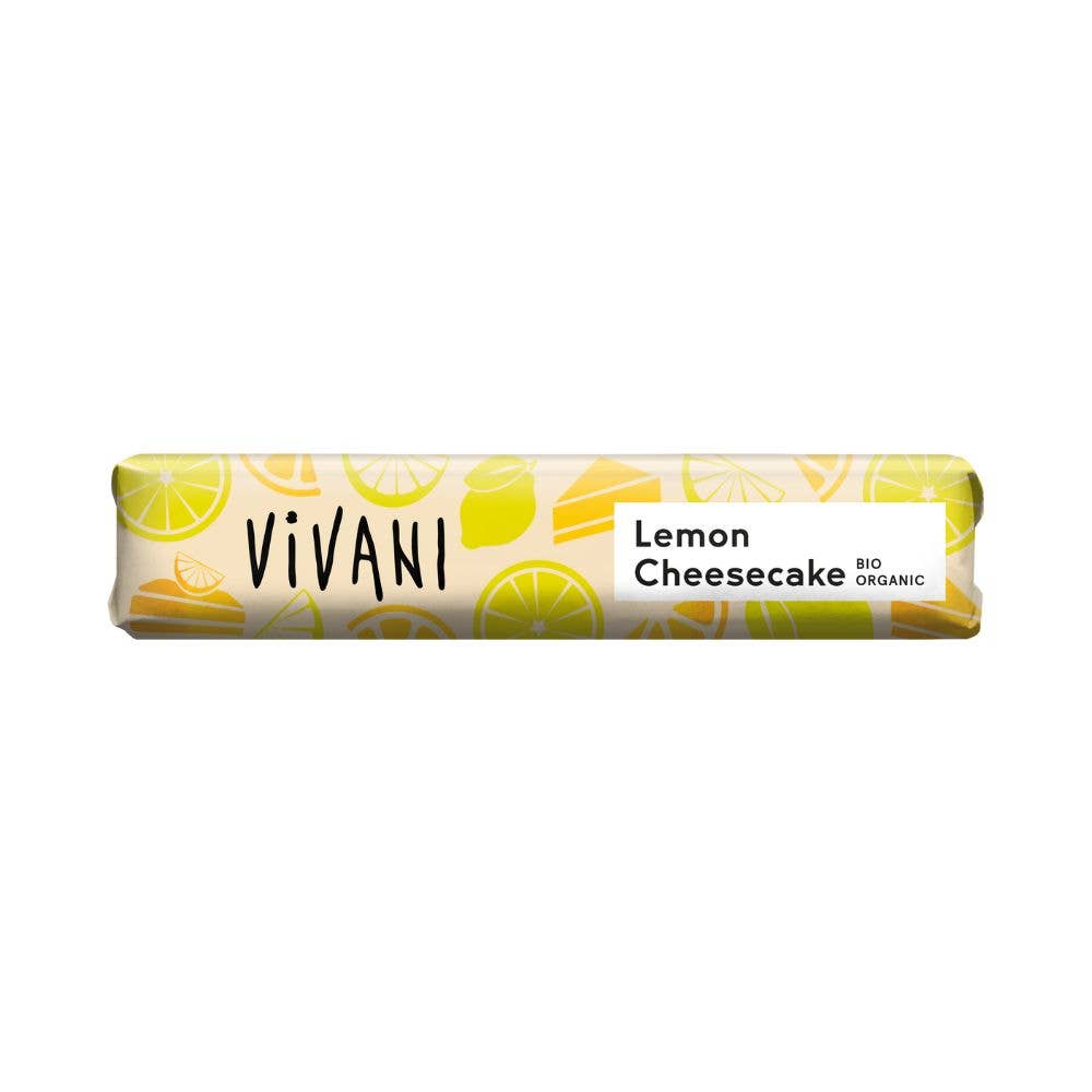 Brand Organic - Wholesale Chocolate Bar - Vivani Lemon Cheesecake Chocolate Bar 40g Organic0