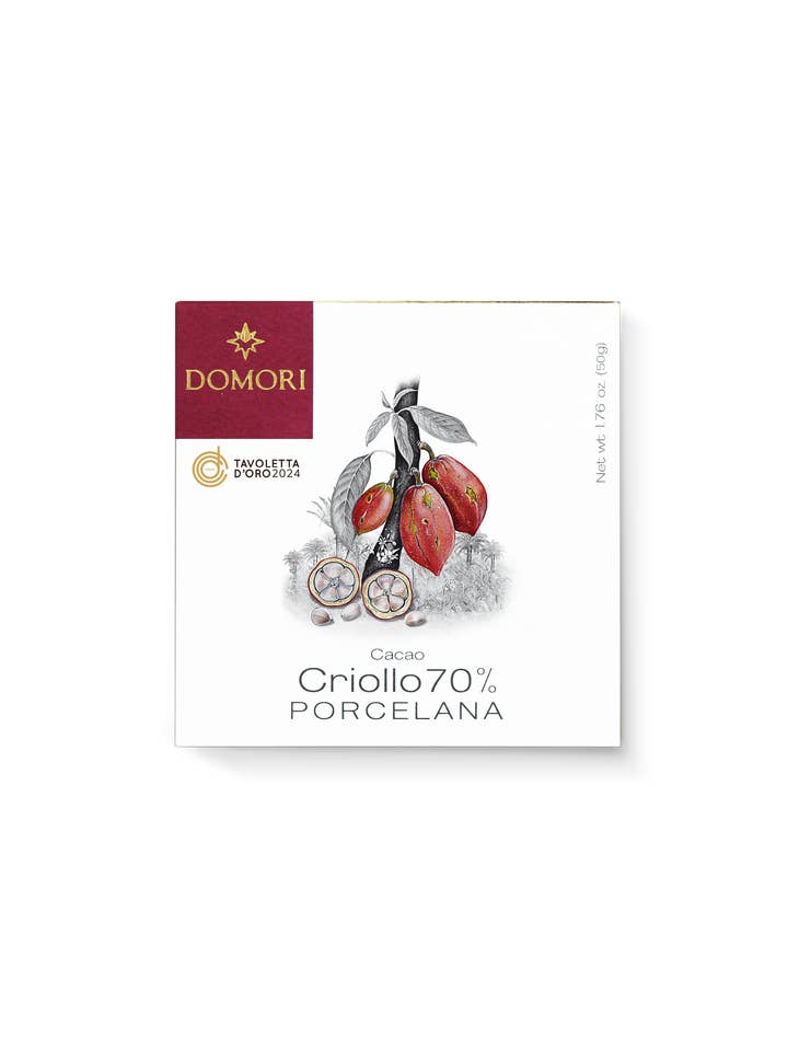 Domori - Criollo Porcelana 70% Dark Chocolate - Venezuela for wholesale by Cocoa Store