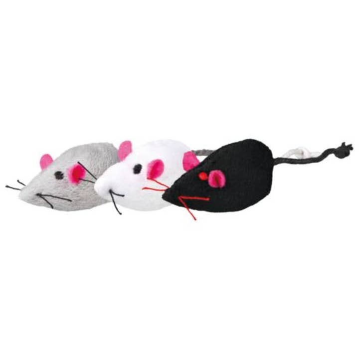 Trixie Assorted Catnip Plush Mouse with Bell for wholesale by Trixie UK