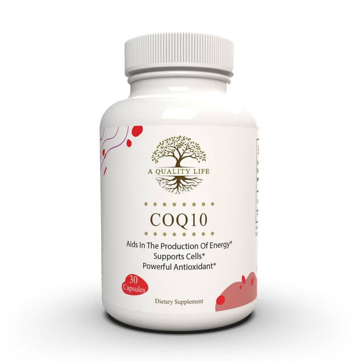 Suplemento de Reforço de Energia Antioxidante CoQ10 por atacado de A Quality Life