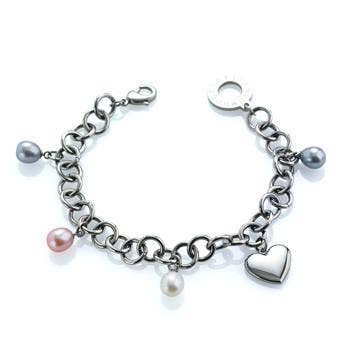 Boccia Titanium – Großhandel Armband mit Charms/Anhängern – 0377-04 Boccia Titan-Armband