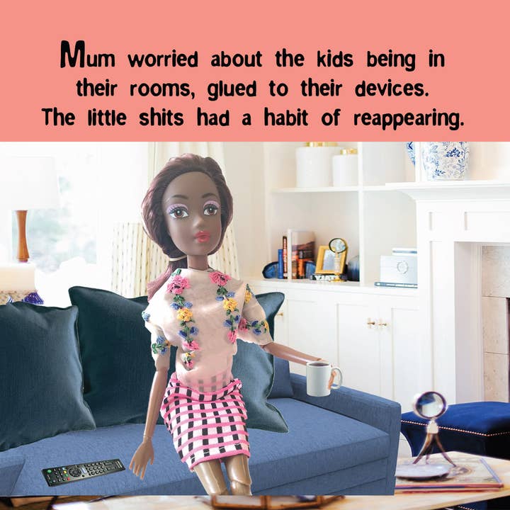 Go La La – wholesale Coasters – Coaster - Trollied Dollies Mum Worry