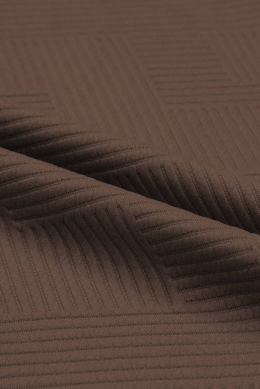 PRETTY BASH – Großhandel Loungewear-Set – Damen – Set aus unifarbenem T-Shirt mit Struktur und Hose mit Kordelzug12