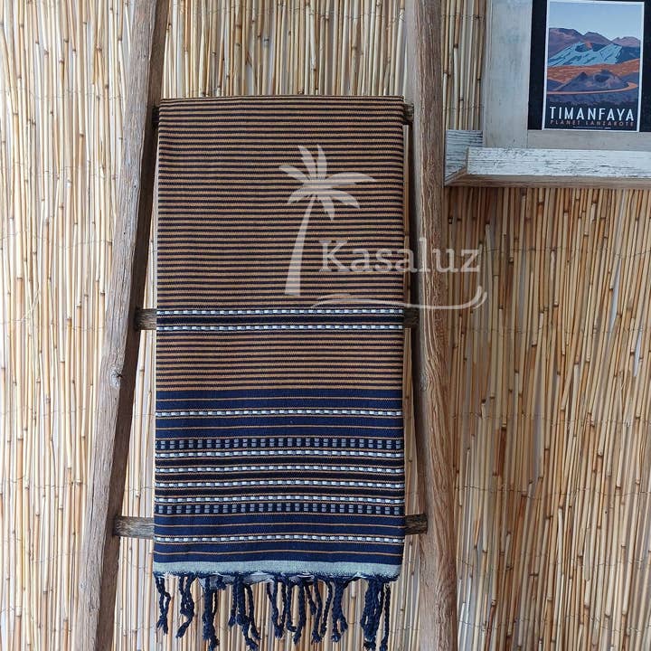 KASALUZ - Wholesale Beach Towel - Fouta Playa Gypsy Navy Blue 100% cotton1