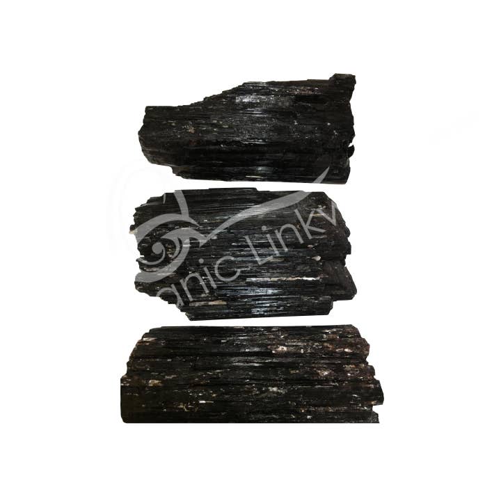 Oceanic Linkways Inc - Wholesale Spiritual Stone/Crystal - (KG)ROUGH - TOURMALINE, BLACK LOG 8-12" X 2-3"