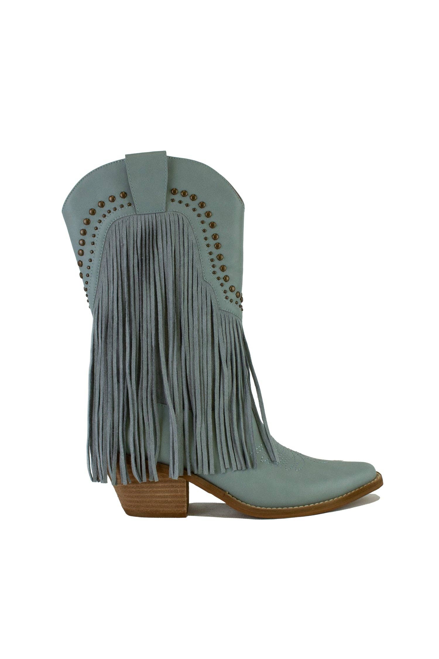 BEAST FASHION - Wholesale Cowboy Boots - Women's - ADELA-38 Fringe Western Boots6