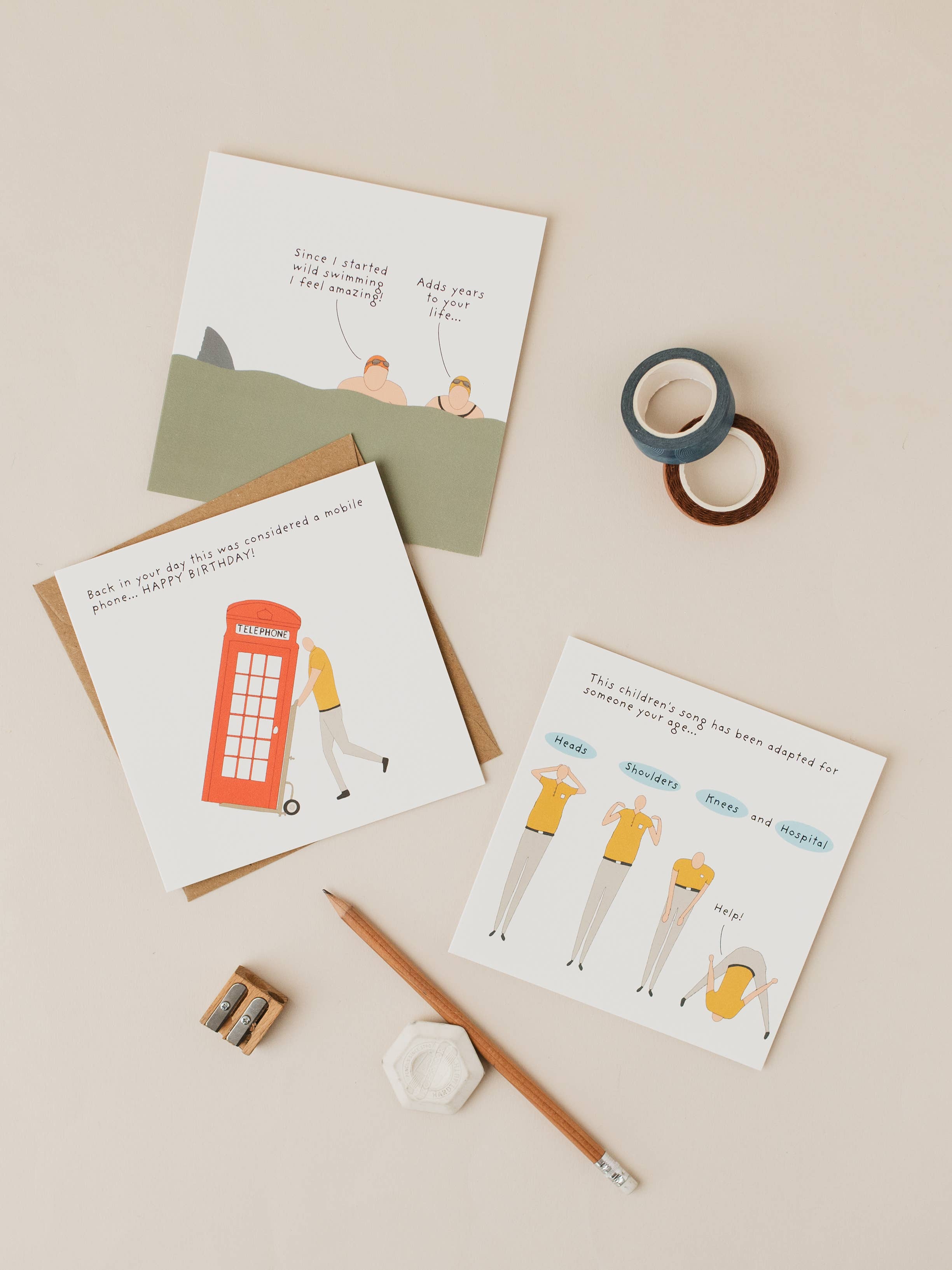 Not at all Jack - Wholesale Everyday Greeting Card - Hospital Greeting card2