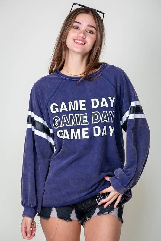Vanilla Monkey – Camisola gráfica - Mulher por atacado – Game Day Ready Top5