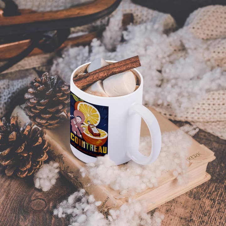 3dRose - Wholesale Coffee Mug - 3dRose, Vintage Cointreau La Liqueur Cristalline Advertising Poster, Mug11