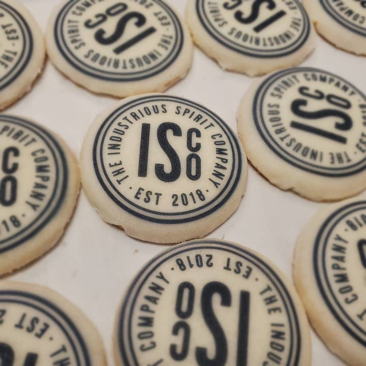 Bavarian Chocolatier & Bakery - Wholesale Cookie - YOUR LOGO! Printed 4 Inch Sugar Cookies - Full Color Direct3