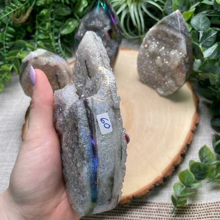 Copper Ashes - Wholesale Spiritual Stone/Crystal - Aura Plated Sphalerite Freeform5