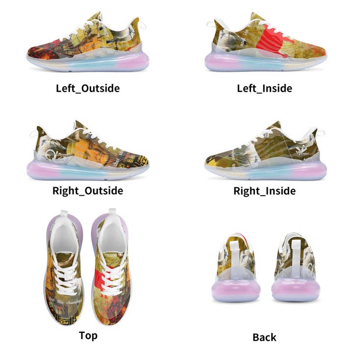 Bønes and Balløøns - Wholesale Athletic Sneakers - Unisex - BOVINE Unisex Pastel Translucent Air Sole Running Shoes8