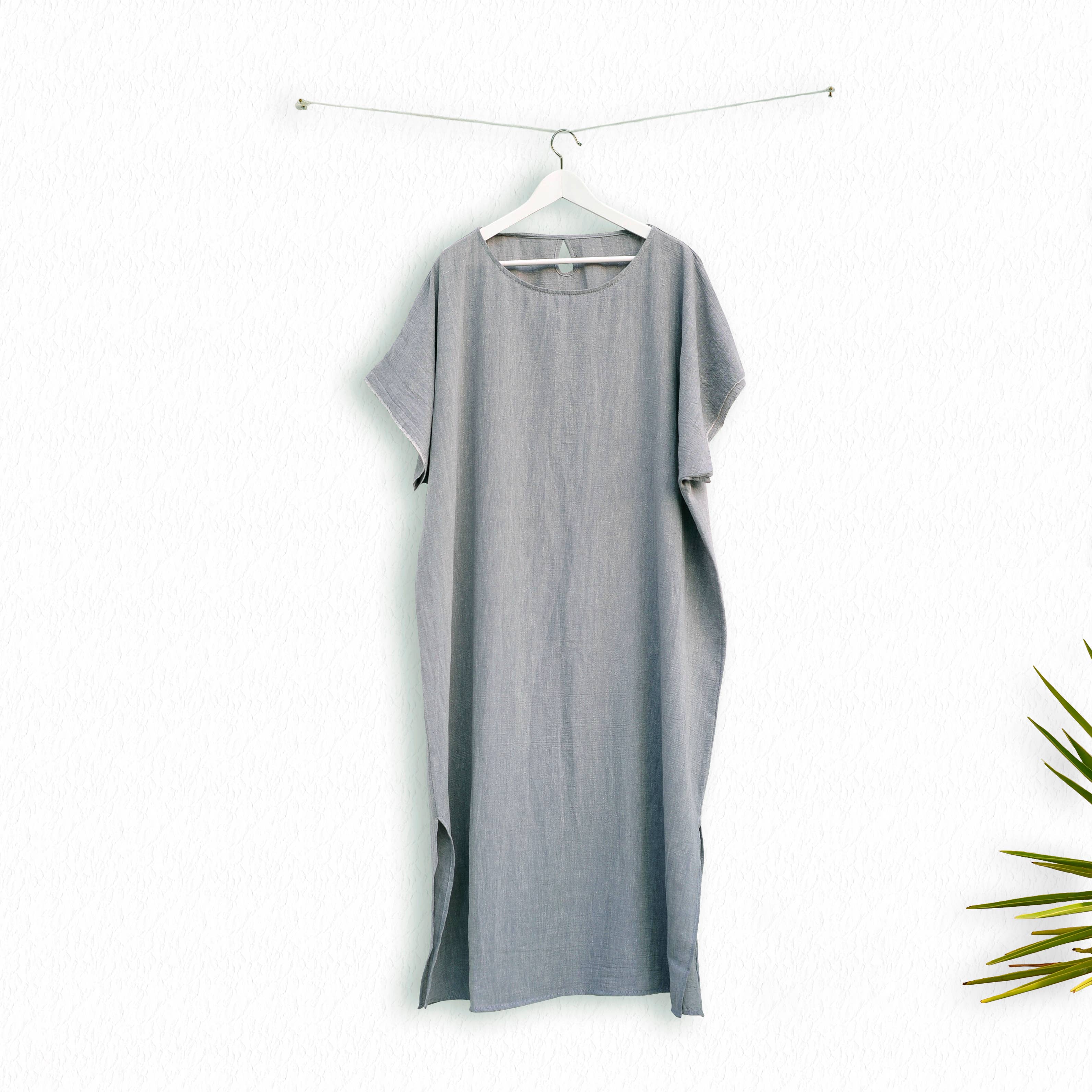 loom.ist – Vestido - Mulher por atacado – Vestido Kaftan Sile0