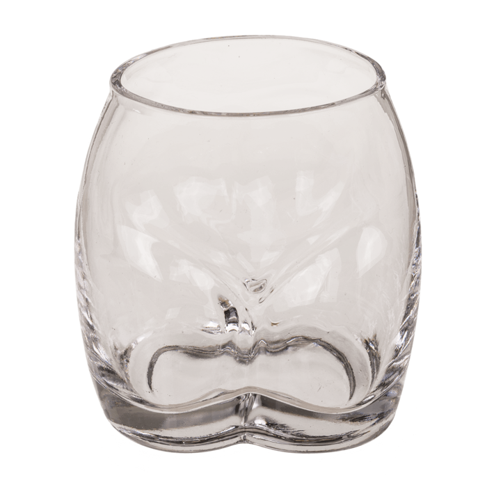 Out of the blue KG - Wholesale Drinking Glass/Cup - Dinking glass, Bottoms Up, approx. 7 x 5 x 9 cm,2