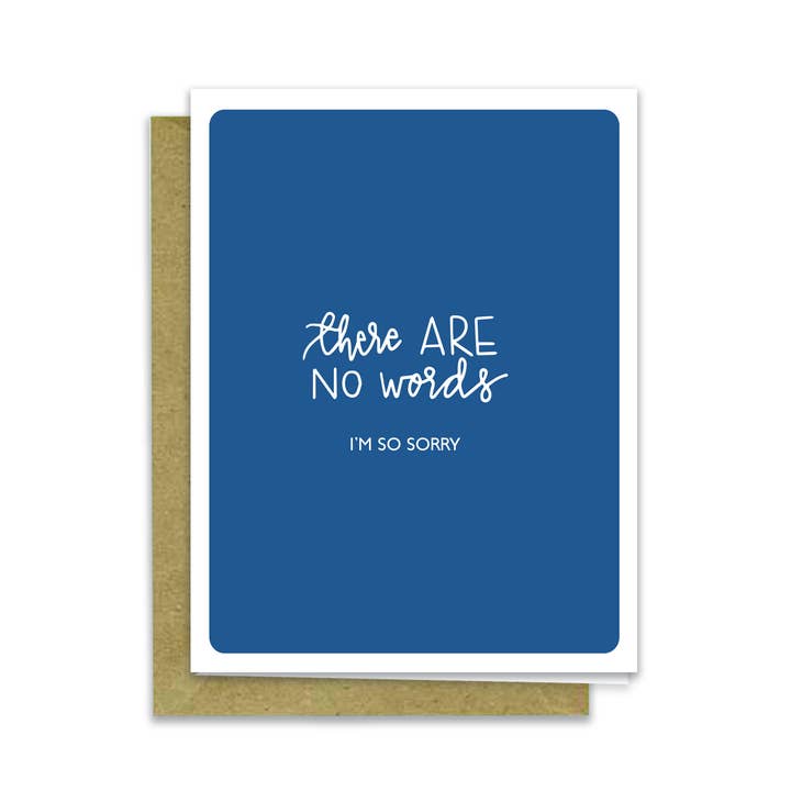 no words for wholesale by mavisBLUE paper goods