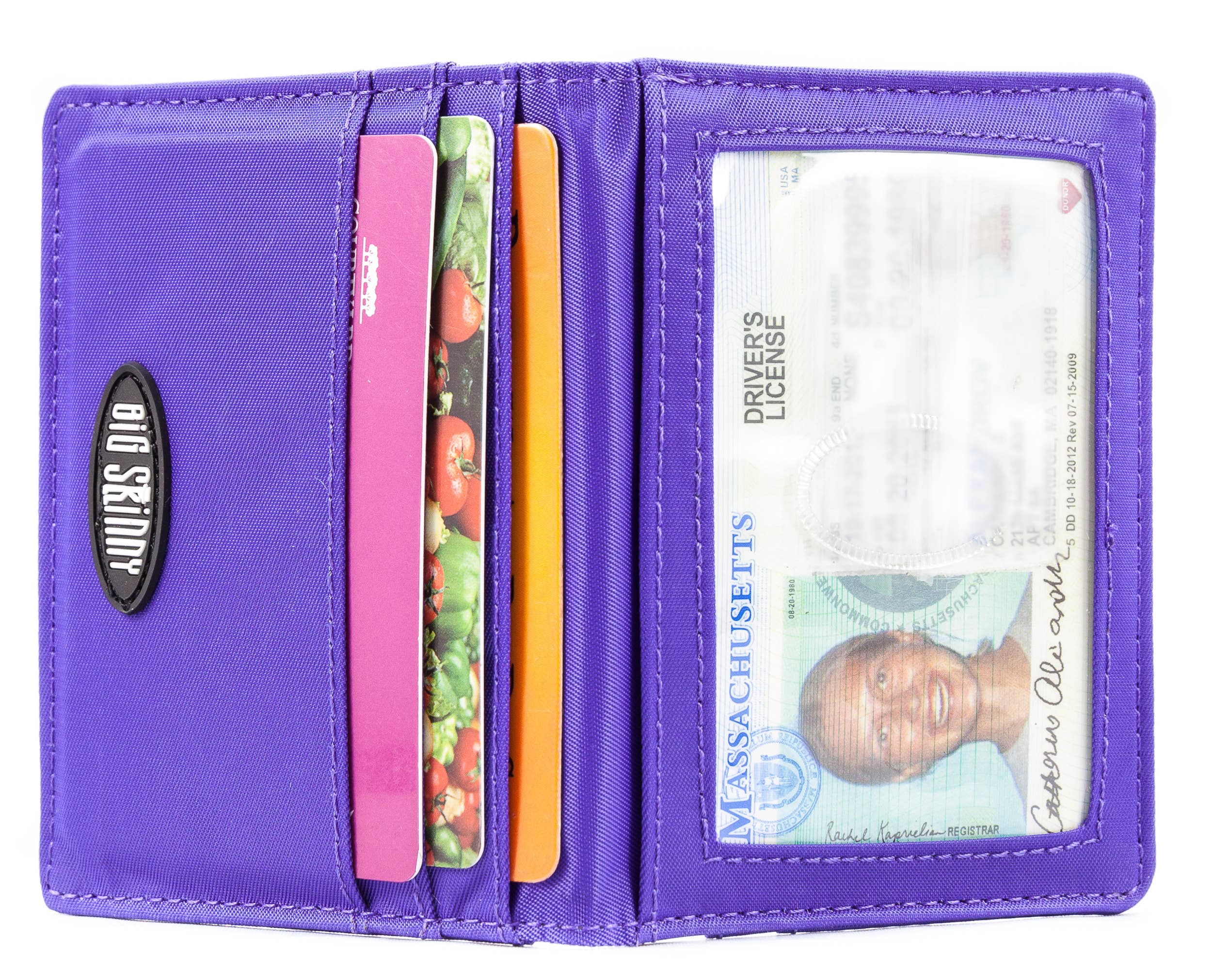 Big Skinny Wallets – Engroshandel Kortetui - Unisex – New Yorker Kortholder Tegnebog - Lilla0