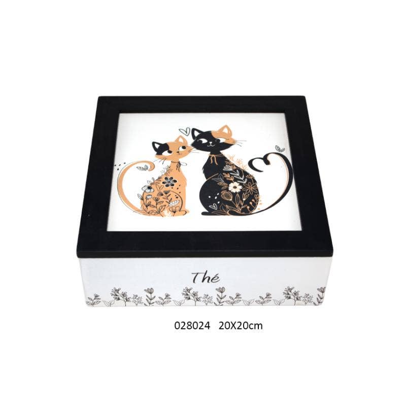 Faye - Wholesale Decorative Box - Box A The 'Robbie' 20 X 20 X H. 7 cm