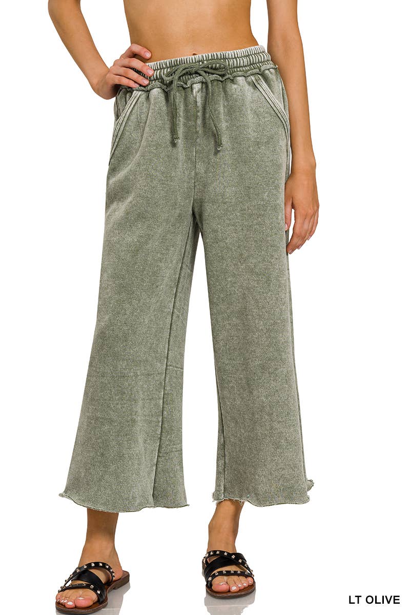 42POPS - Wholesale Lounge Sweatpants/Joggers - Women's - `.Snow Wash Fleece Sweatpants With Pockets13