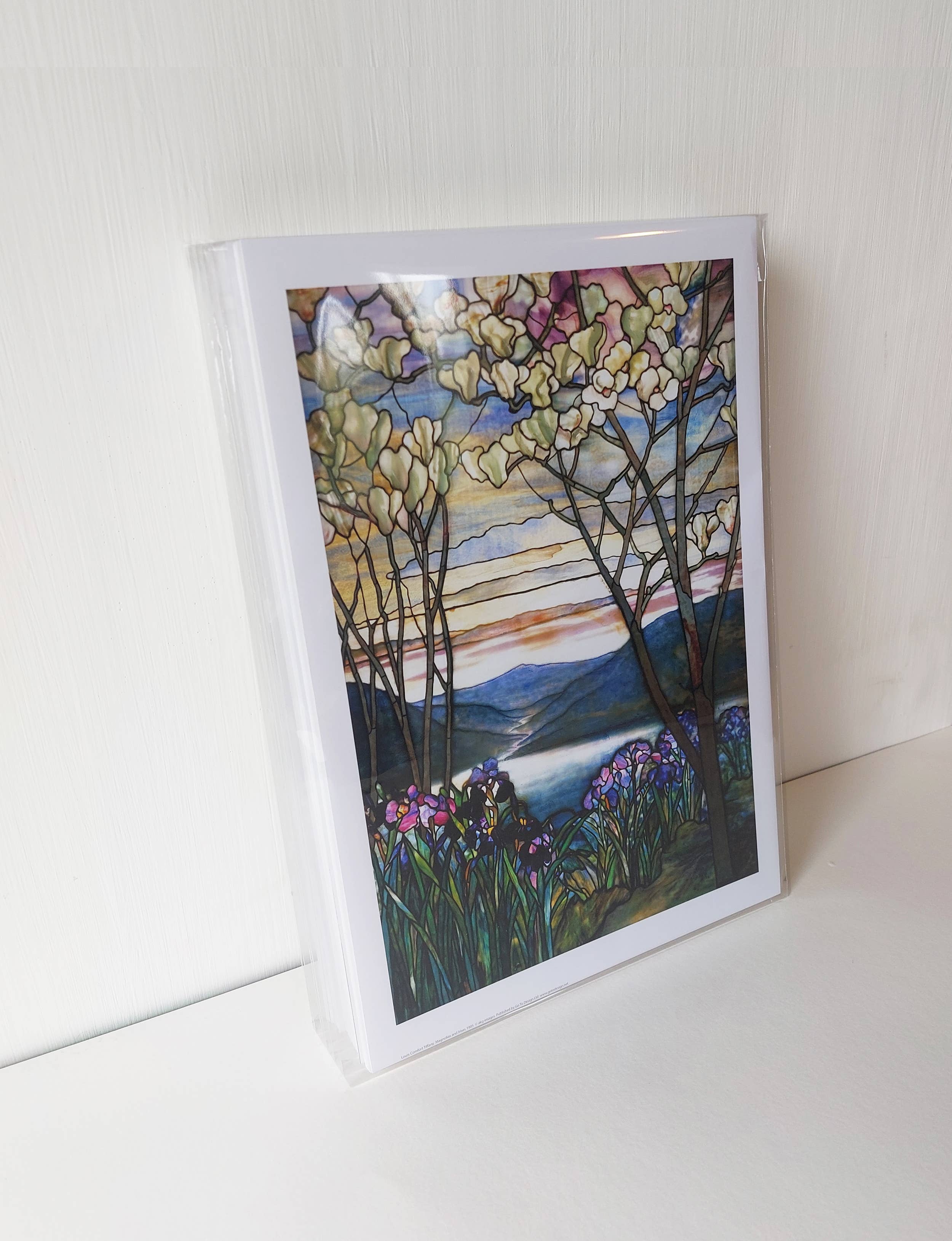 Go To Design - Wholesale Art Print - Fine art print Magnolias and Irises unframed wall art2