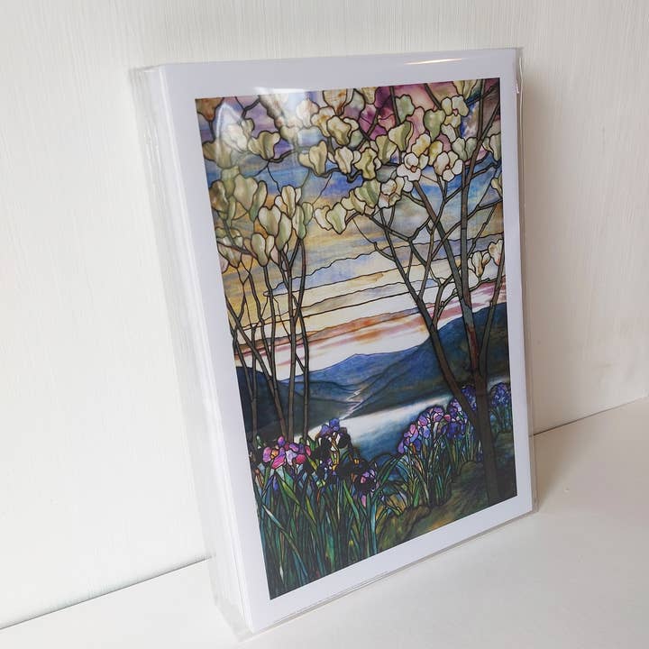 Go To Design - Wholesale Art Print - Fine art print Magnolias and Irises unframed wall art2