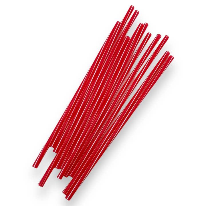 Kinky Pleasure - Wholesale Drinking straw - Kinky Pleasure - PK007 - Straws PVC Red - 230x6mm - 10-Pack3