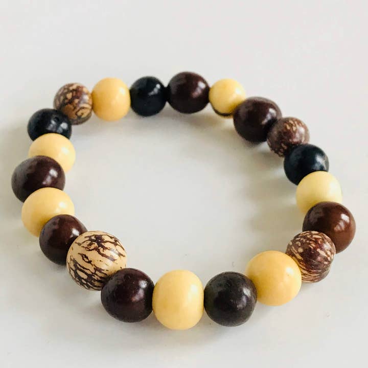 Belart Fair Trade - Wholesale Beaded Bracelet - Tagua Simple Acai Bead Adia Bracelet8