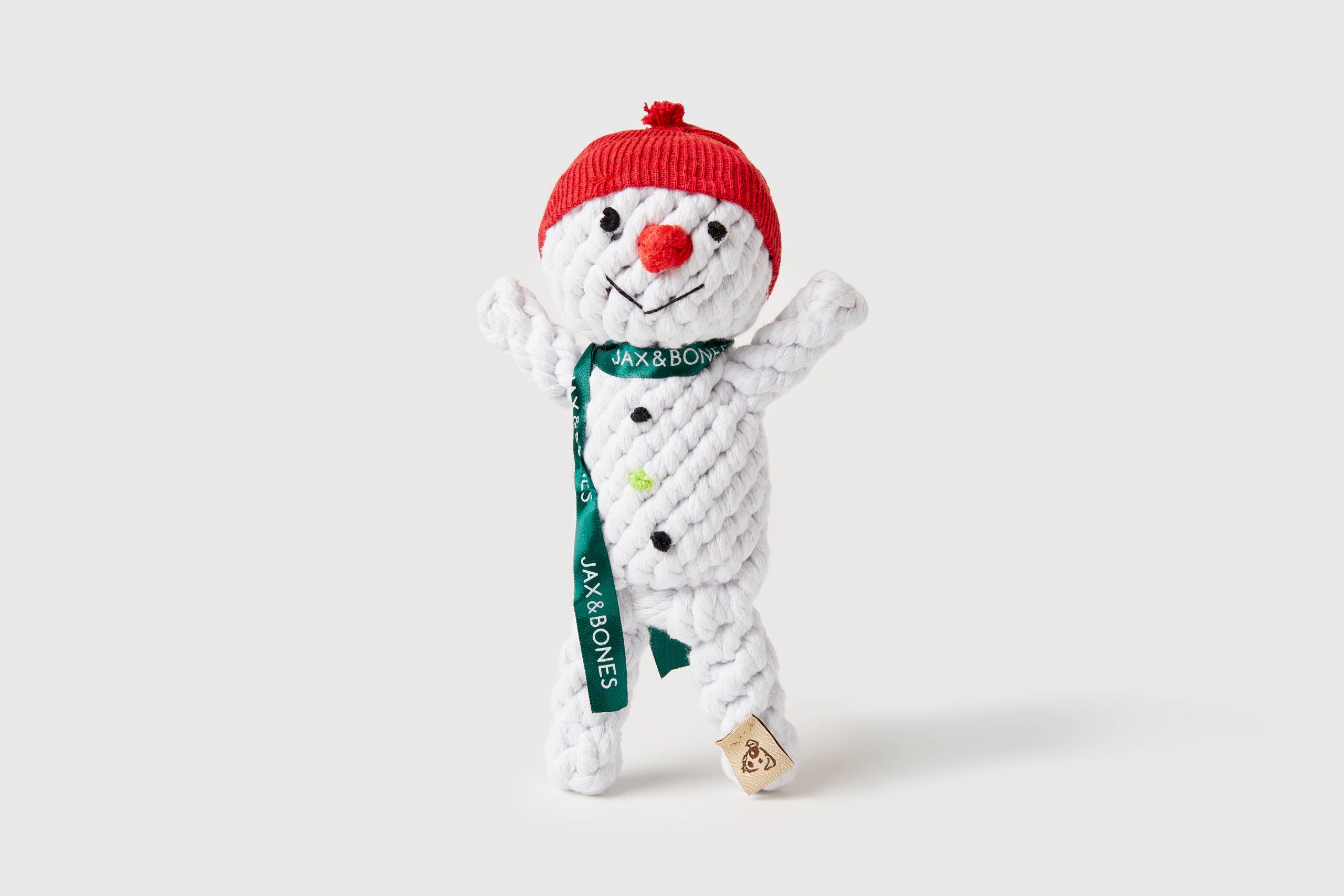 Jax & Bones - Wholesale Pet rope toy – Dog - Snowman Rope Toy (Jumbo - 11")