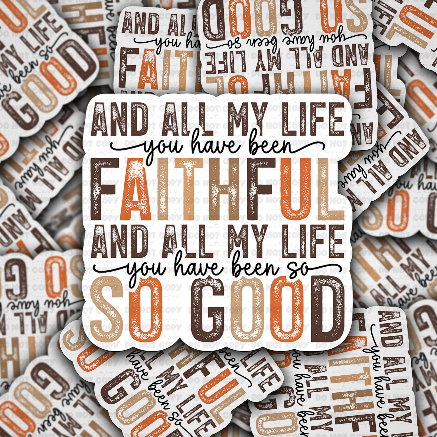 It's Transfer Time - Wholesale Sticker - DC 1252 And all my life Die cut sticker0