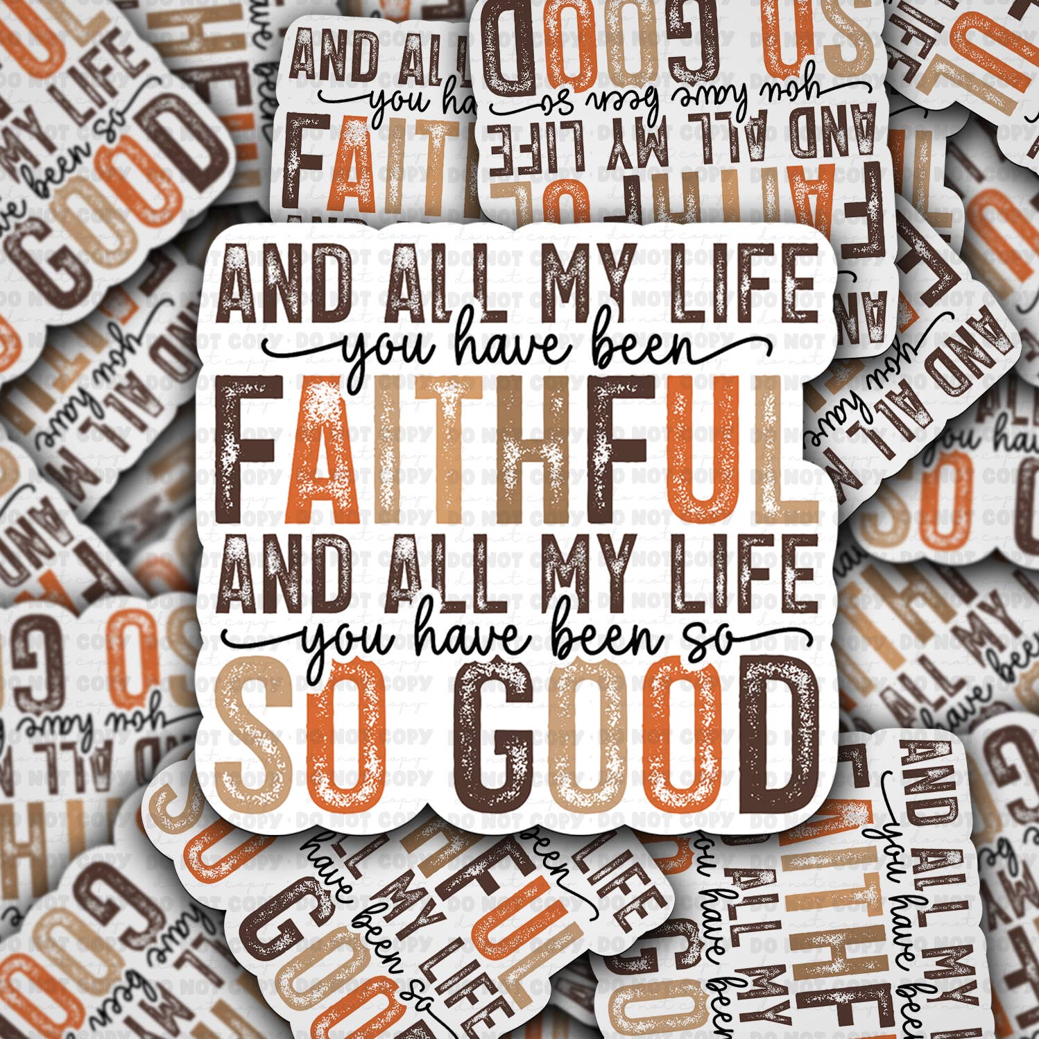 It's Transfer Time - Wholesale Sticker - DC 1252 And all my life Die cut sticker