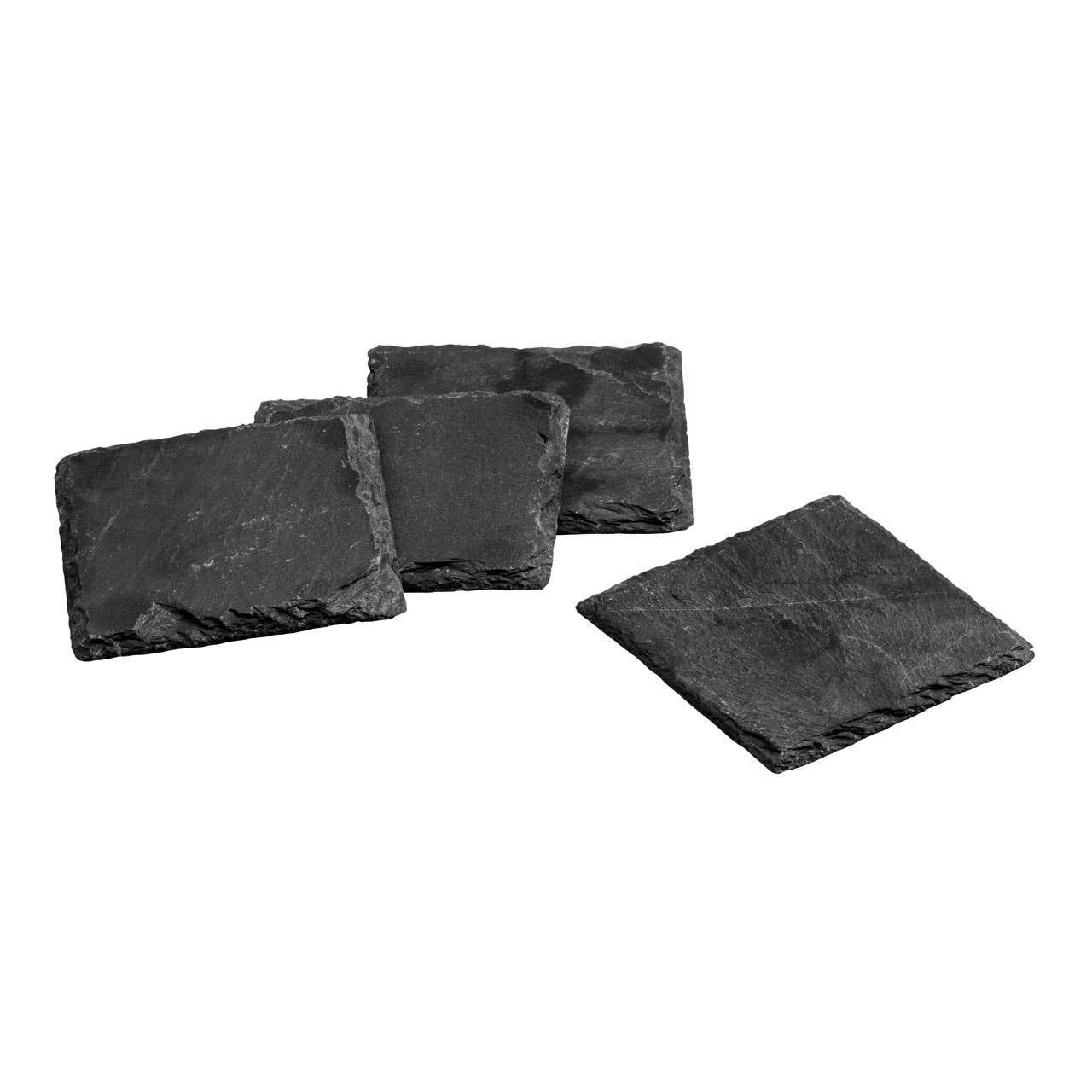 Interiors by Premier – wholesale Coasters – Slate Square Coasters - Set of 40
