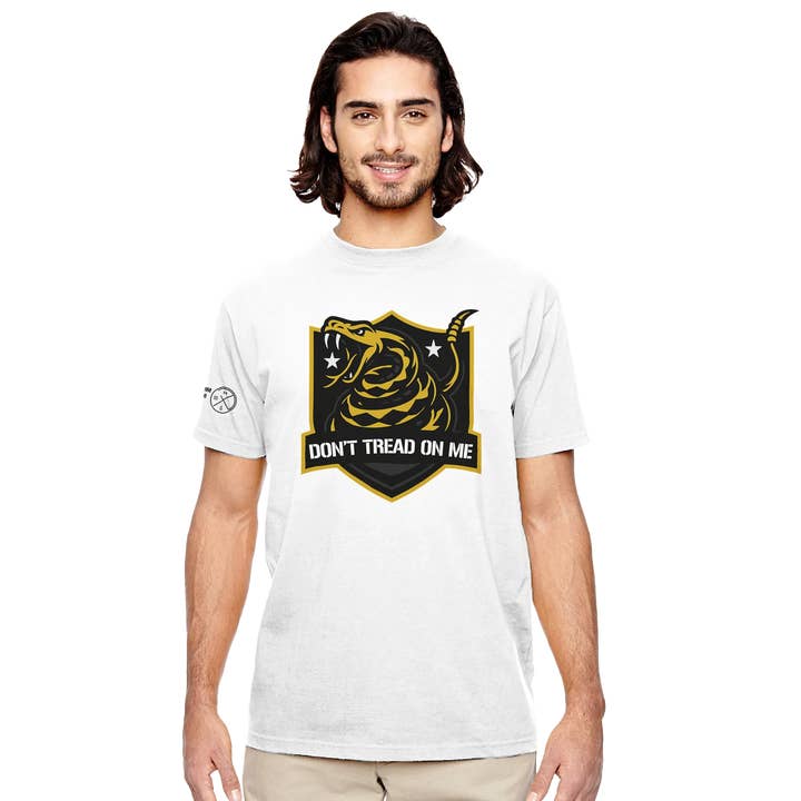 Non calpestarmi - T-shirt girocollo unisex organica | Econscious EC1000 per la vendita all'ingrosso da parte di Firestorm Prepper Coffee