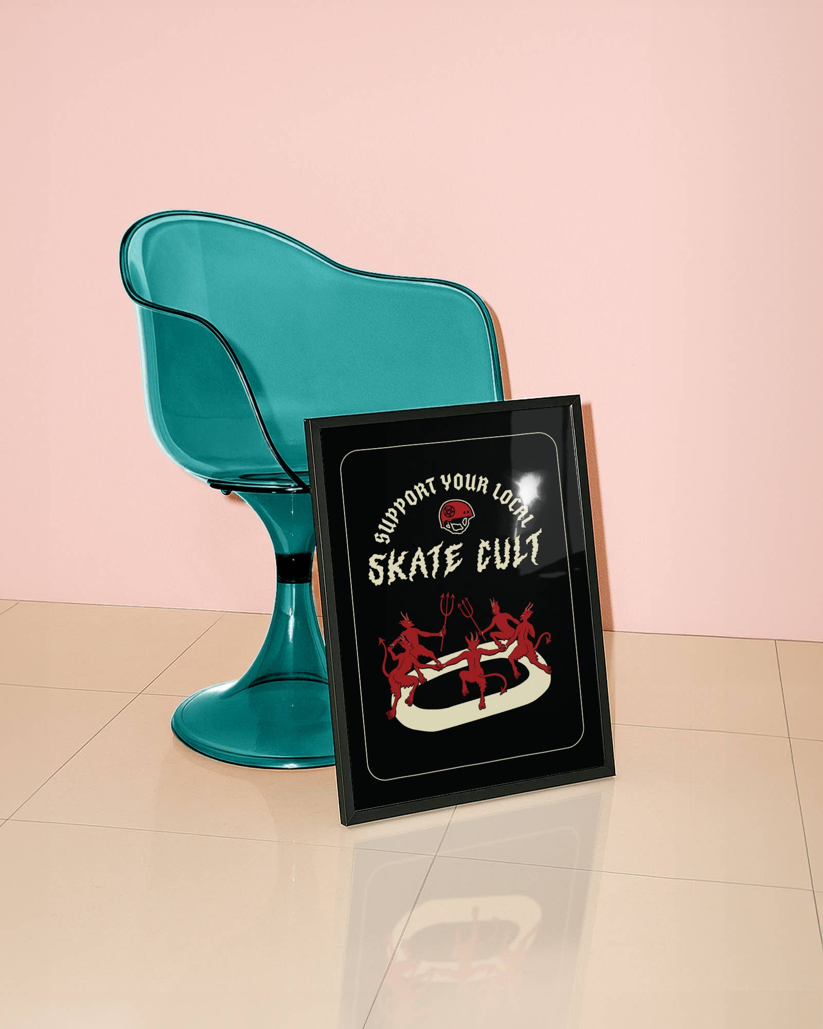 Create & Skate Factory - Wholesale Art Print - Skate Cult Art Print5