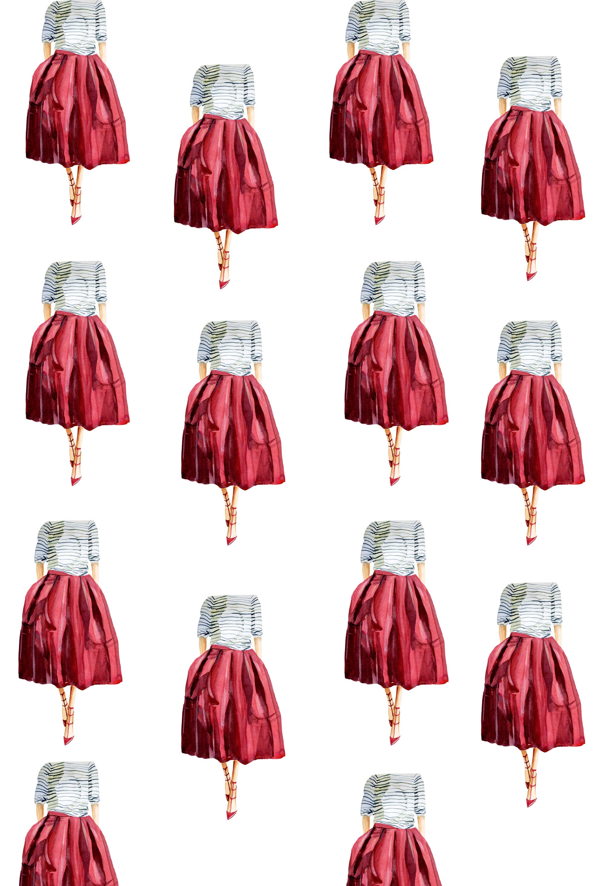 JOSIL Paperie & Gift - Wholesale Wrapping Paper Roll - Fashion Girl Gift Wrap1