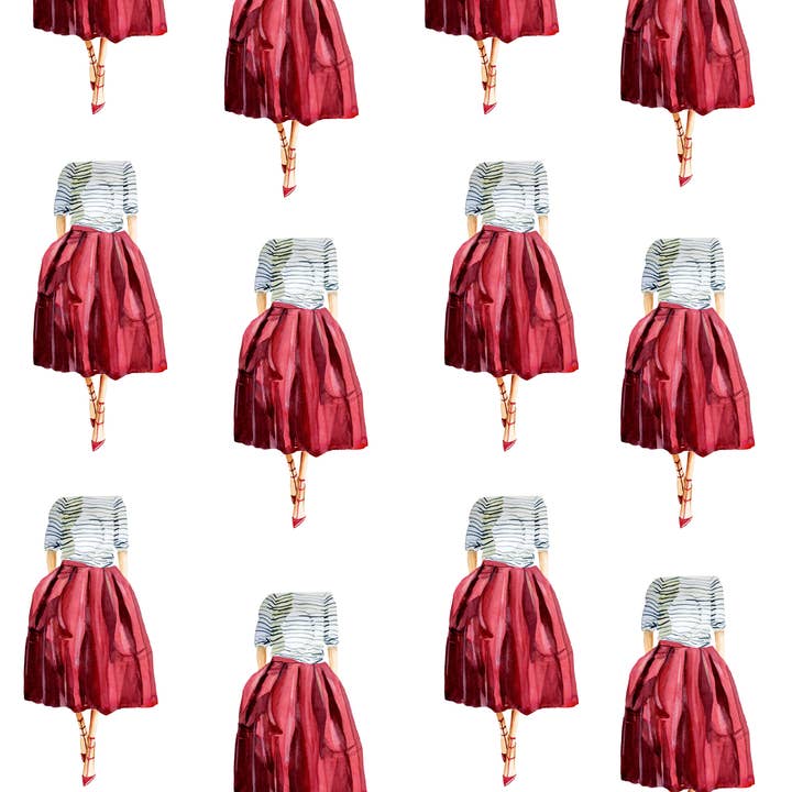 JOSIL Paperie & Gift - Wholesale Wrapping Paper Roll - Fashion Girl Gift Wrap1