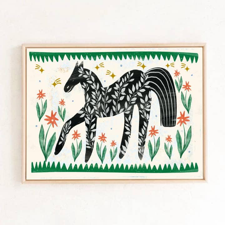 Folk Horse for wholesale by Carole Hillman
