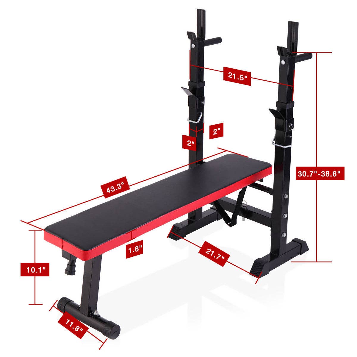 Hard Rock Health Stores - Wholesale Fitness Equipment - Adjustable Folding Multifunctional Workout Station13