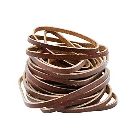 Mandala Crafts - Vente Matériels de bricolage - Mandala Crafts Cordon plat en cuir véritable pour la fabrication de bijoux, cordon en cuir, lacets en cuir de vachette, bandes en cuir de vachette pour artisanat, fabrication de bijoux, tressage1