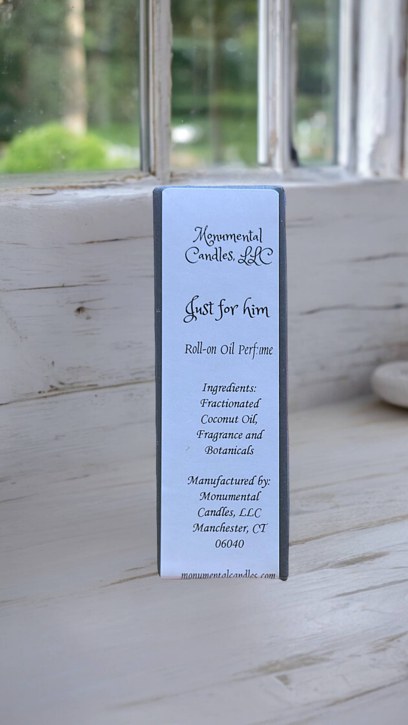 Monumental Candles LLC - Vente Eau de Cologne en spray - Eau de Cologne à l'huile Just for Him1