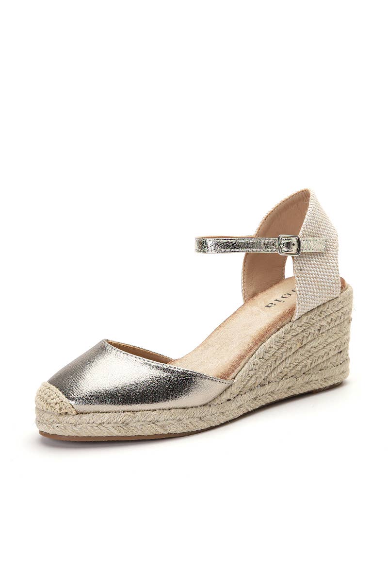 Joia Paris - Vente Chaussures compensées – femme - Sandale Compensée à plateforme et brides H8-3764