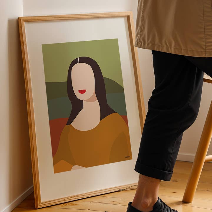 Burones - Wholesale Art Print - Artprint Mona Lisa6