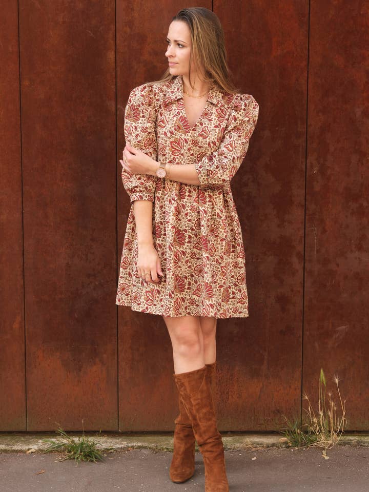 Patron de couture - La robe Lison pour la vente par Cha' coud